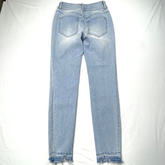 Free People We The Free Wild Child Skinny Jean Raw Hem - Picture 4 of 11